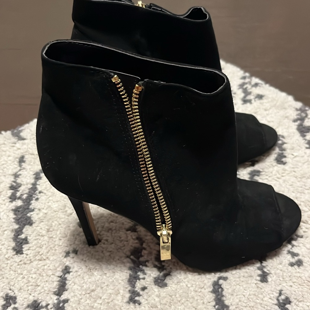 Open toe heel booties - Picture 3 of 6